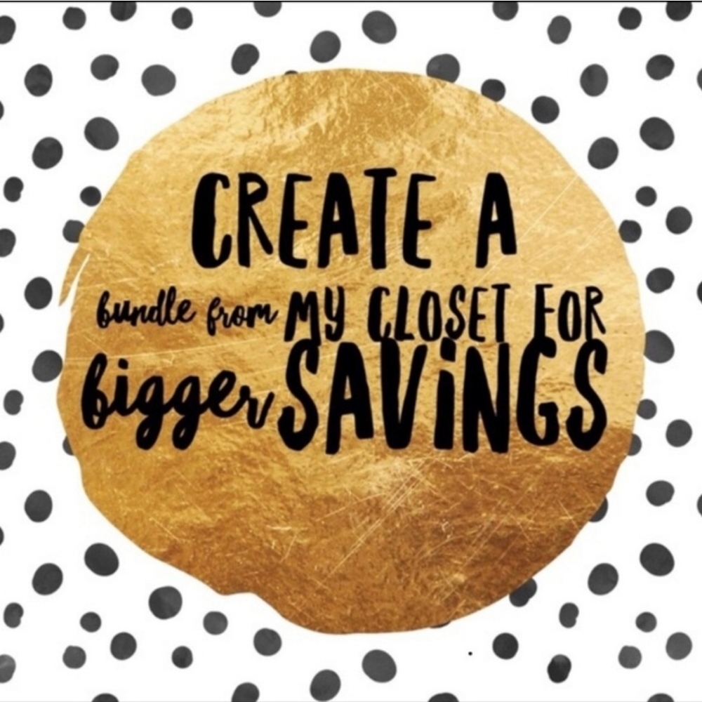 Bundle and SAVE!!!